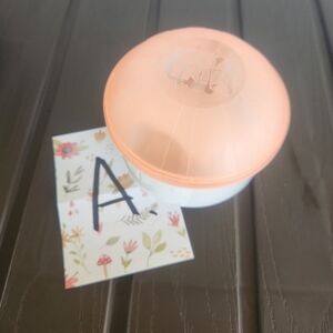 Peach and White Round MiniBrands Suprise